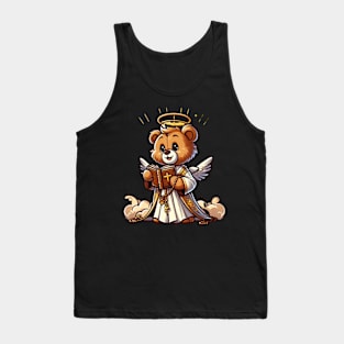 Angel Teddy bear Tank Top